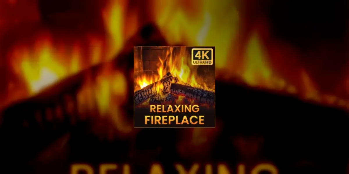 Relaxing Fireplace – Meditate